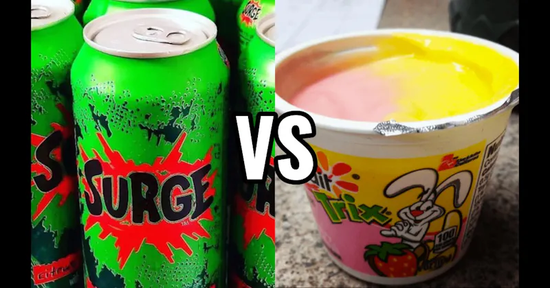 Surge vs. Trix Yogurt