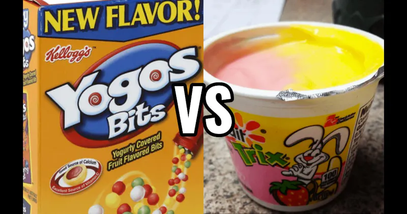 Trix Yogurt vs. Yogos