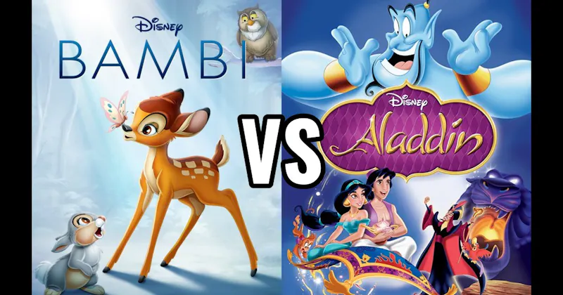 Aladdin vs. Bambi