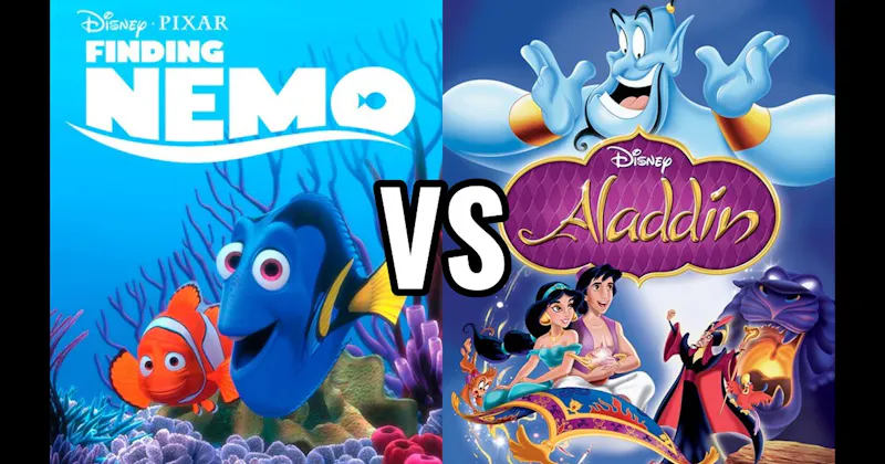 Aladdin vs. Finding Nemo