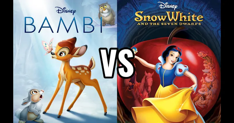 Bambi vs. Snow White and the Seven Dwarfs