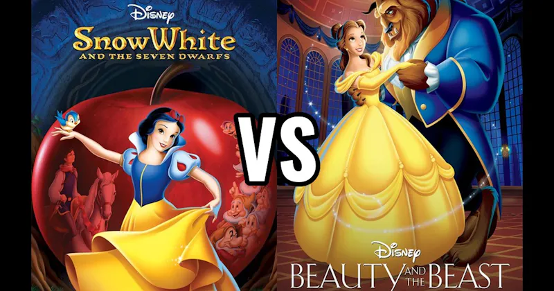 Beauty and the Beast vs. Snow White and the Seven Dwarfs