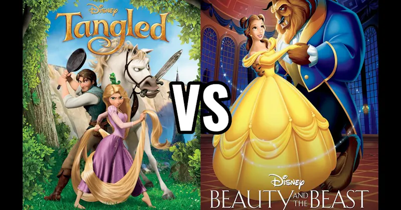 Beauty and the Beast vs. Tangled
