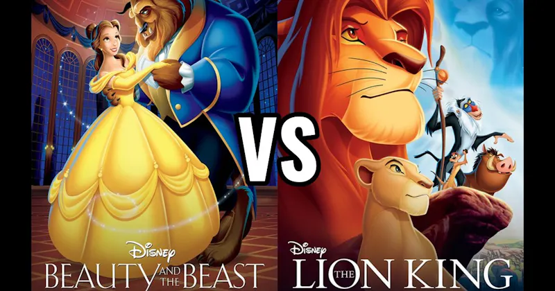 Beauty and the Beast vs. The Lion King