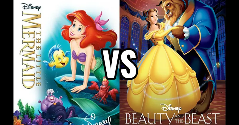 Beauty and the Beast vs. The Little Mermaid