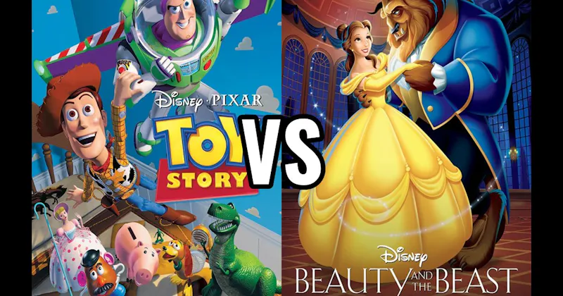 Beauty and the Beast vs. Toy Story (1995)