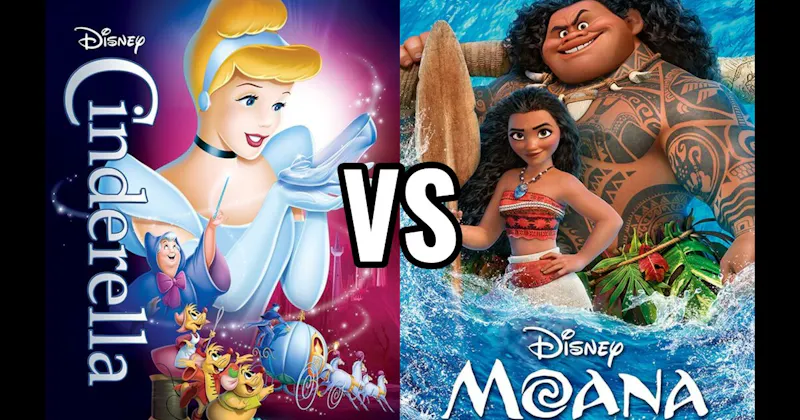 Cinderella vs. Moana