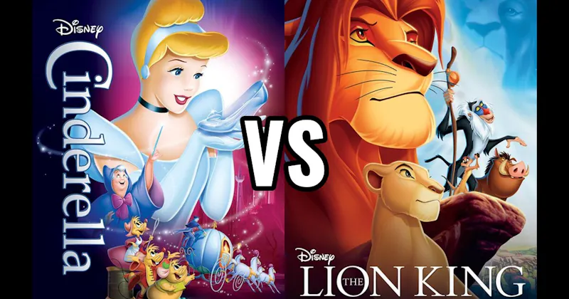 Cinderella vs. The Lion King