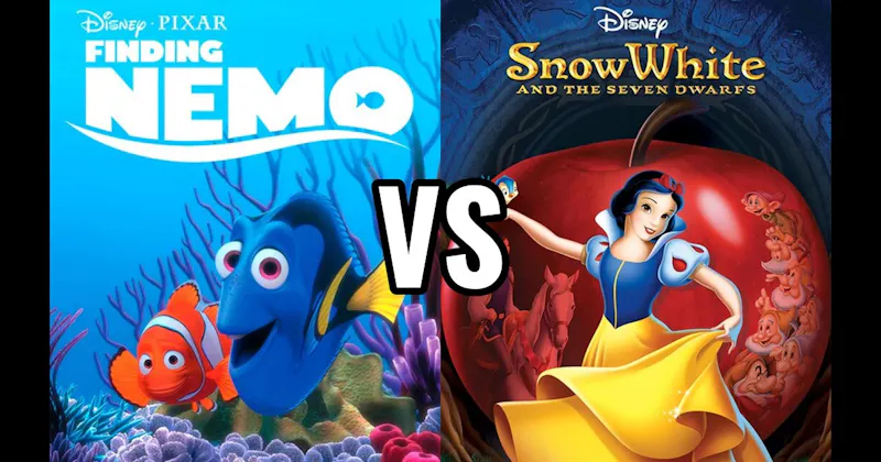 Finding Nemo vs. Snow White and the Seven Dwarfs