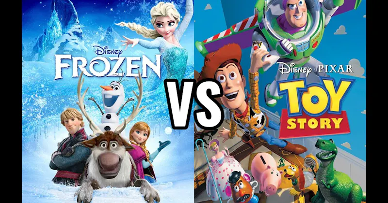 Frozen vs. Toy Story (1995)