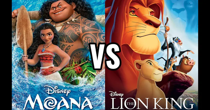 Moana vs. The Lion King
