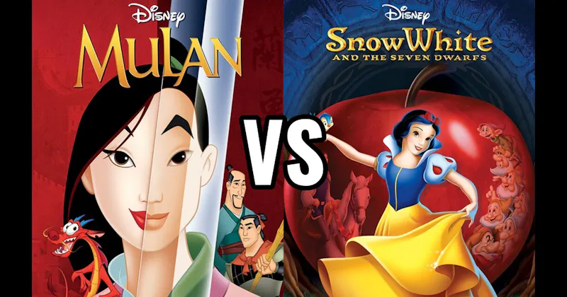 Mulan (1998) vs. Snow White and the Seven Dwarfs