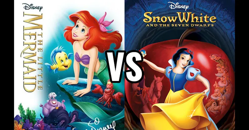 Snow White and the Seven Dwarfs vs. The Little Mermaid