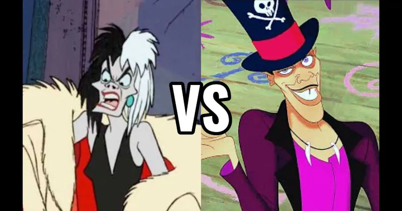 Cruella de Vil (101 Dalmatians) vs. Dr. Facilier (The Princess and the Frog)