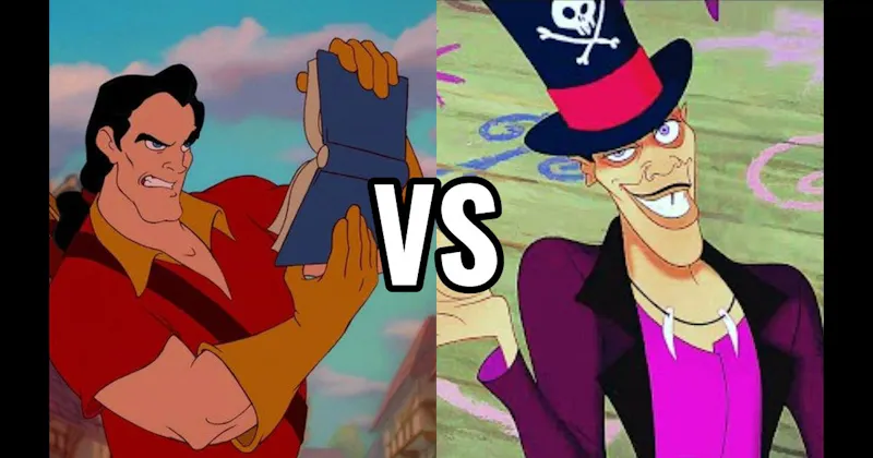Dr. Facilier (The Princess and the Frog) vs. Gaston (Beauty and the Beast)