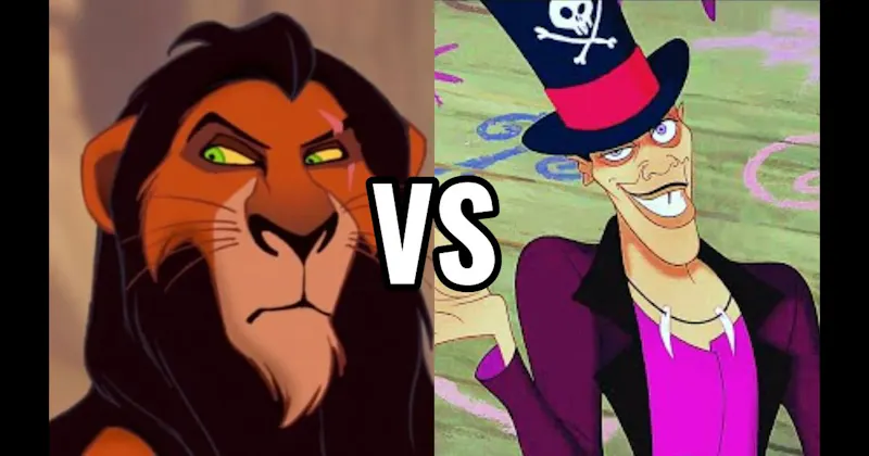 Dr. Facilier (The Princess and the Frog) vs. Scar (The Lion King)