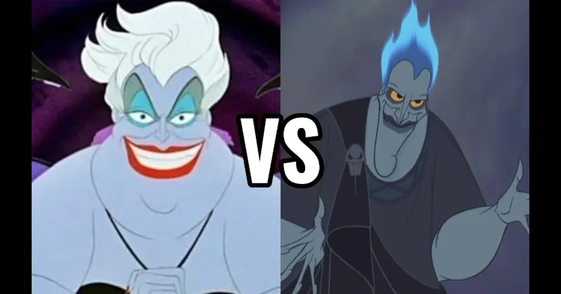 Hades (Hercules) vs. Ursula (The Little Mermaid)
