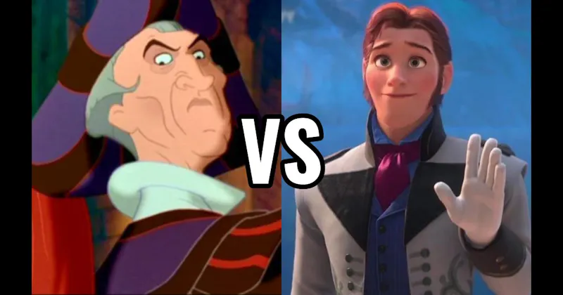 Hans (Frozen) vs. Judge Claude Frollo (The Hunchback of Notre Dame)