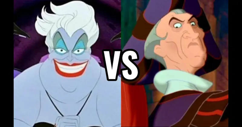 Judge Claude Frollo (The Hunchback of Notre Dame) vs. Ursula (The Little Mermaid)