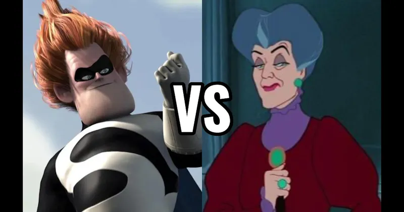 Lady Tremaine (Cinderella) vs. Syndrome (The Incredibles)
