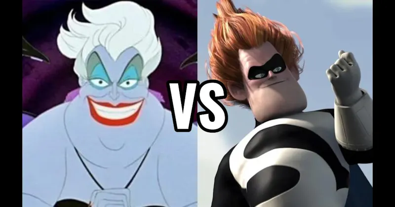 Syndrome (The Incredibles) vs. Ursula (The Little Mermaid)