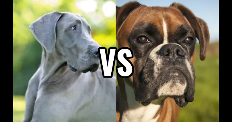 Boxer vs. Great Dane