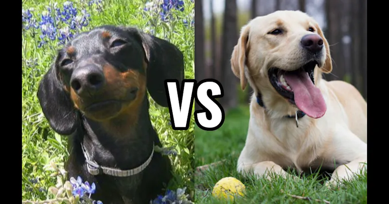 Dachshund vs. Labrador Retriever