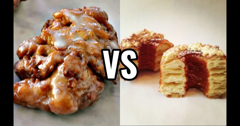 Apple Fritter vs. Cronut