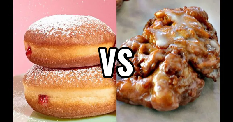 Apple Fritter vs. Jelly Donut
