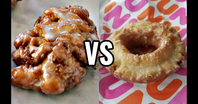 Apple Fritter vs. Sour Cream Donut