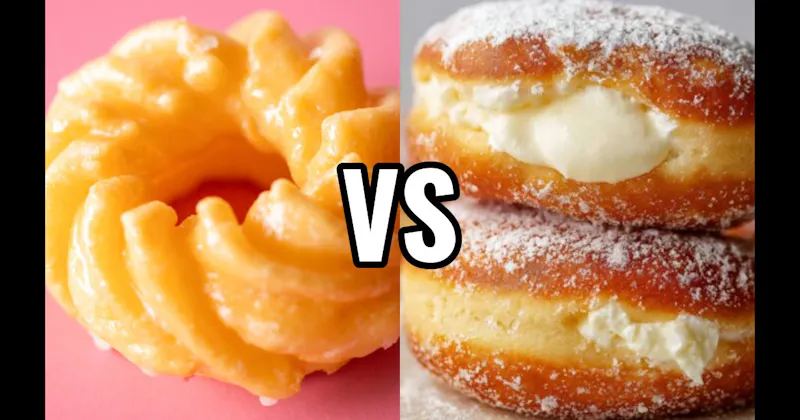 Bavarian Cream vs. Cruller