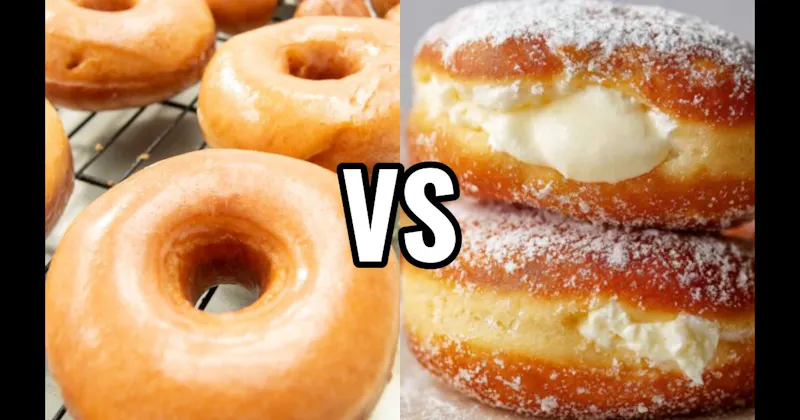 Bavarian Cream vs. Glazed Donut