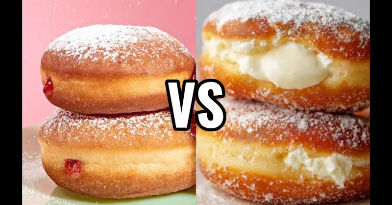 Bavarian Cream vs. Jelly Donut