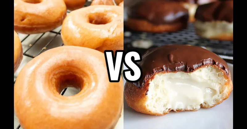 Boston Cream vs. Glazed Donut