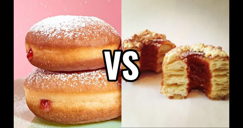 Cronut vs. Jelly Donut