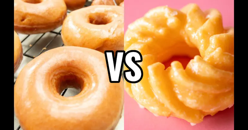 Cruller vs. Glazed Donut