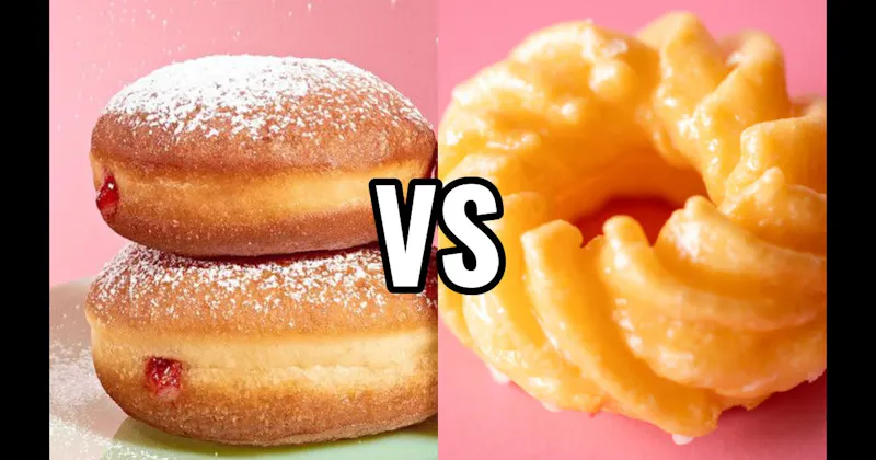 Cruller vs. Jelly Donut