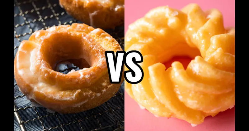 Cruller vs. Old-Fashioned Donut