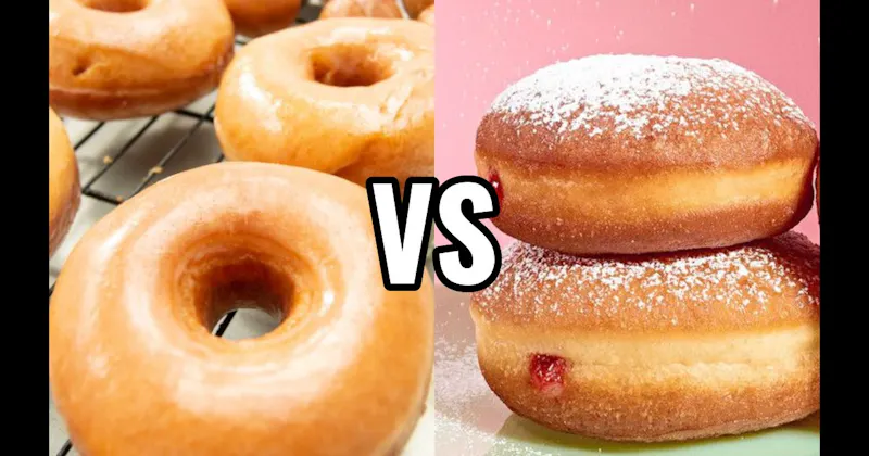 Glazed Donut vs. Jelly Donut