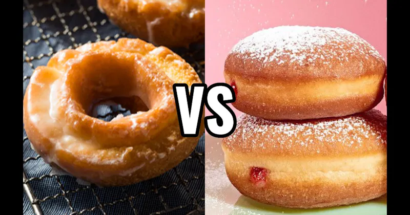 Jelly Donut vs. Old-Fashioned Donut