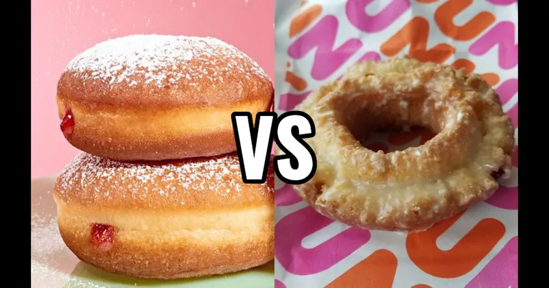 Jelly Donut vs. Sour Cream Donut