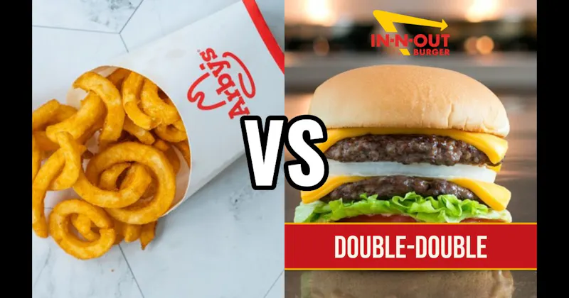 Arby's Curly Fries vs. In-N-Out Double-Double