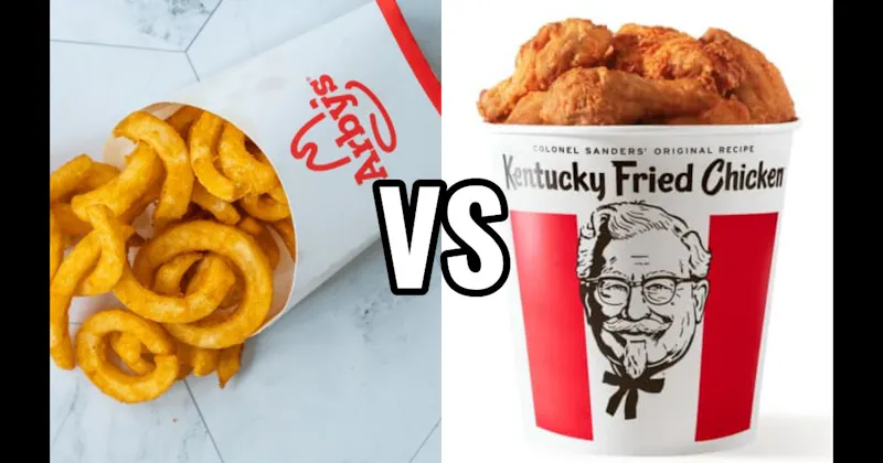 Arby's Curly Fries vs. KFC Original Recipe Chicken