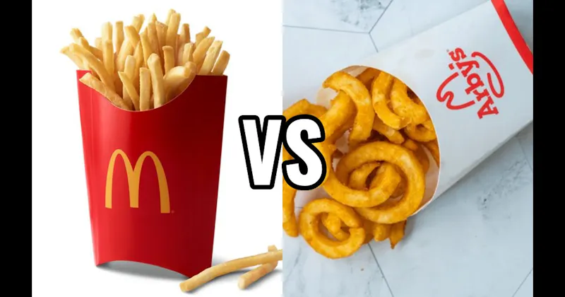 Arby's Curly Fries vs. McDonald's Fries