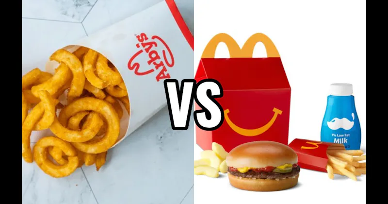 Arby's Curly Fries vs. McDonald’s Happy Meal
