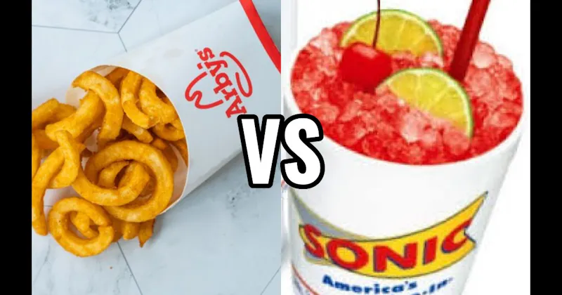 Arby's Curly Fries vs. Sonic Cherry Limeade