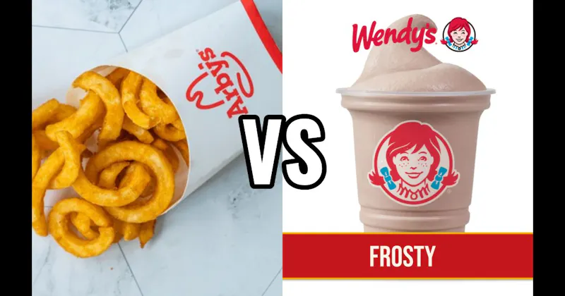 Arby's Curly Fries vs. Wendy’s Frosty