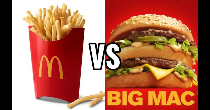 McDonald's Fries vs. McDonald’s Big Mac
