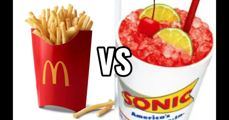 McDonald's Fries vs. Sonic Cherry Limeade