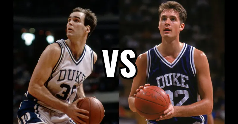 Christian Laettner vs. Danny Ferry